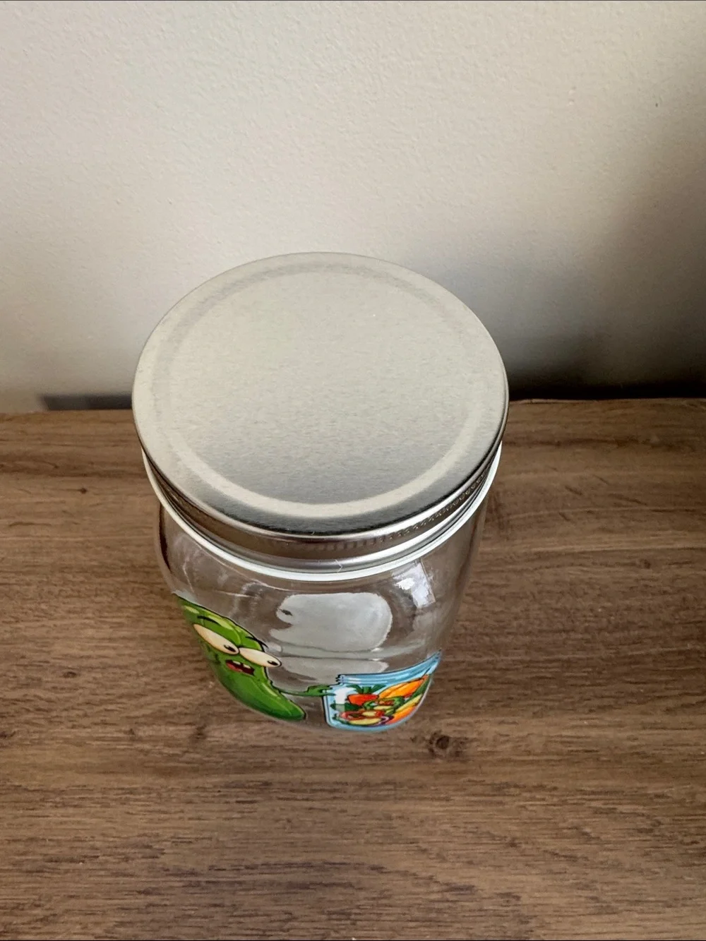 1 liter custom mason jar